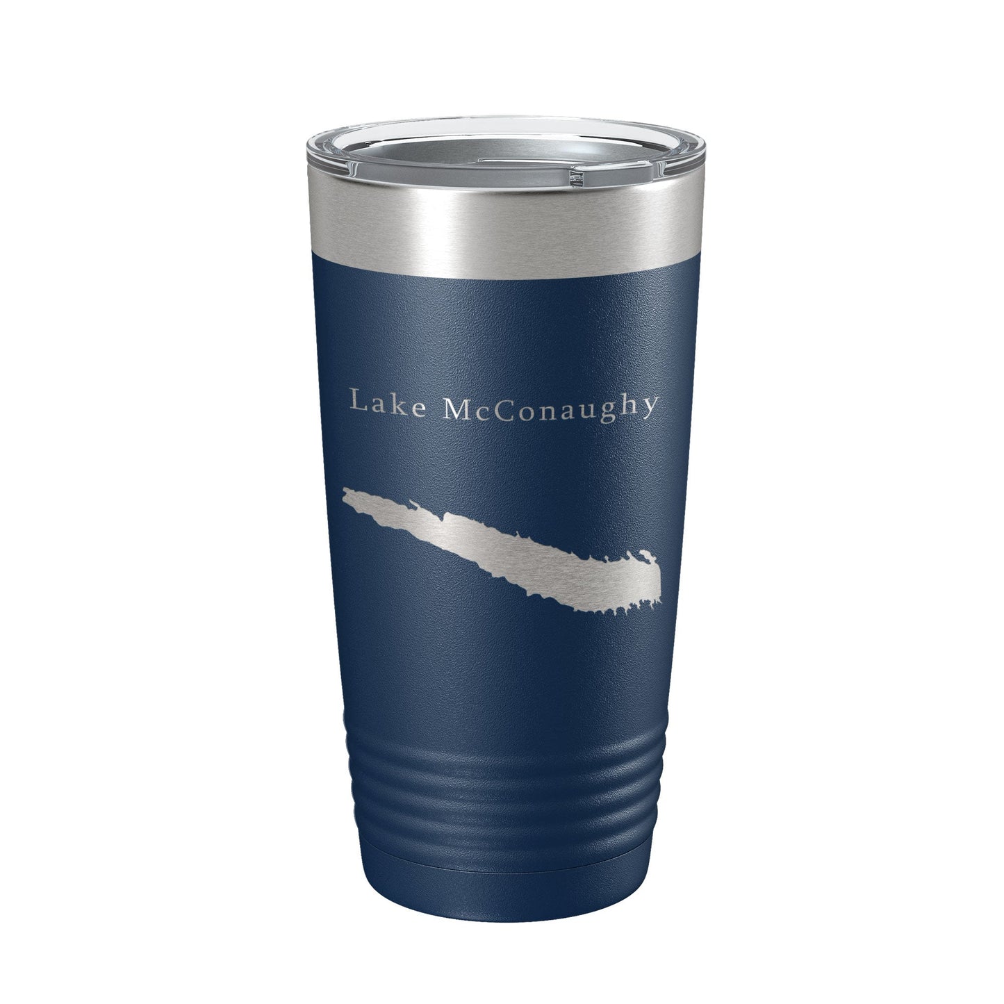 Lake McConaughy Map Tumbler Travel Mug Insulated Laser Engraved Coffee Cup Nebraska 20 oz-2
