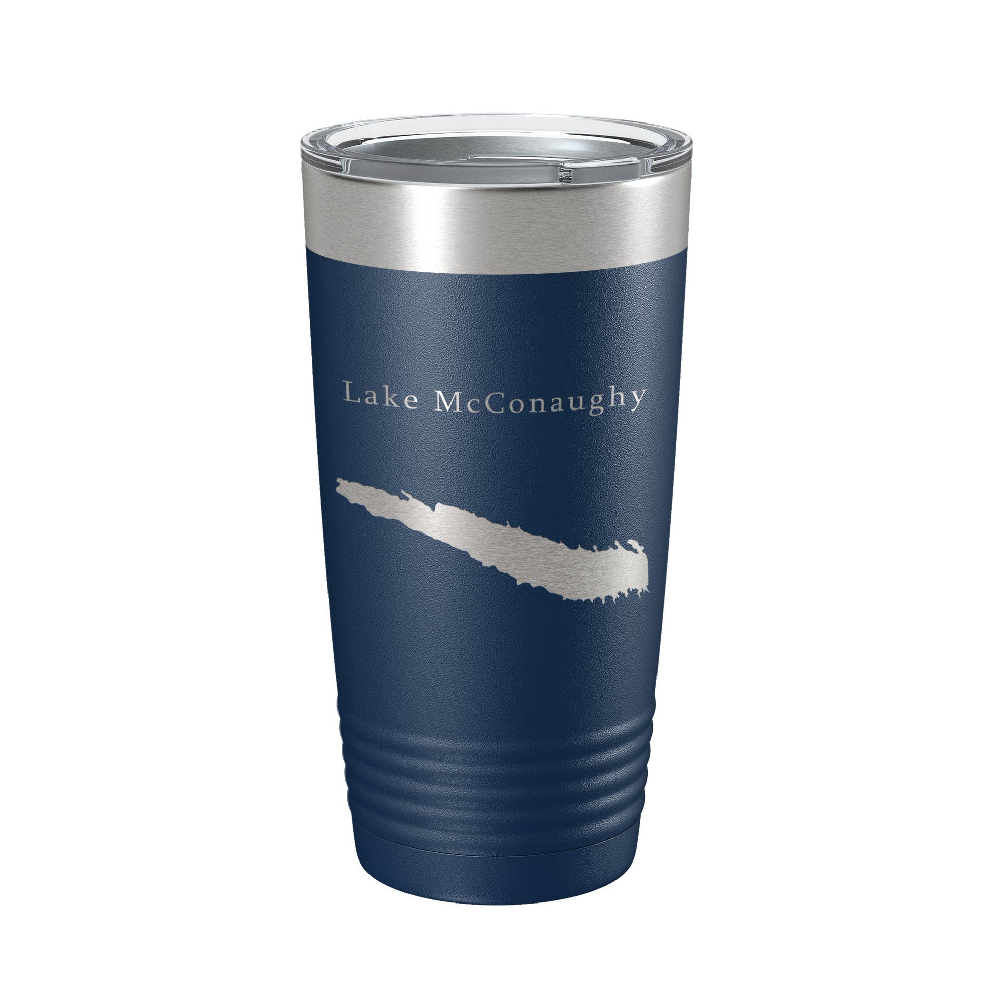 Lake McConaughy Map Tumbler Travel Mug Insulated Laser Engraved Coffee Cup Nebraska 20 oz-2