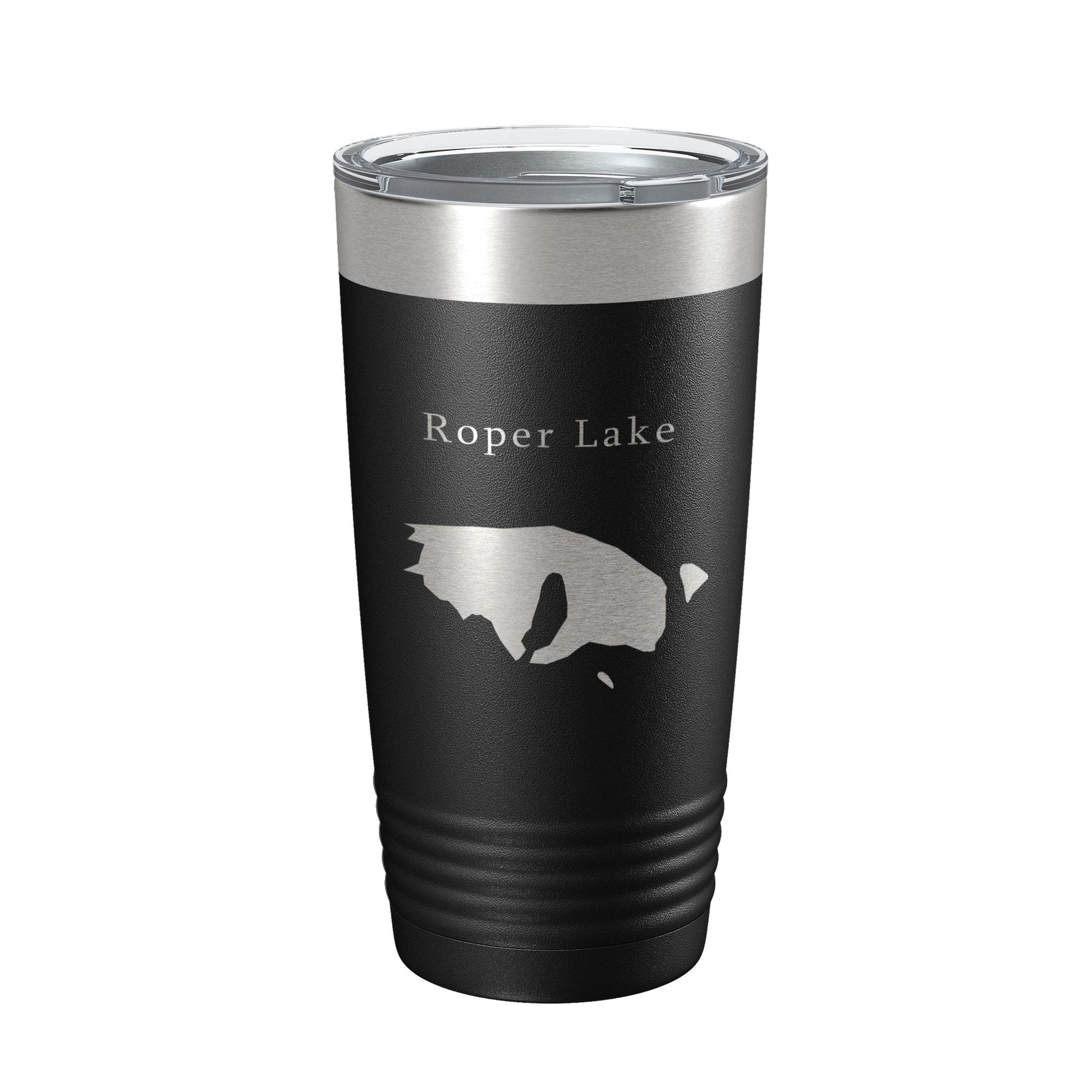 Roper Lake Map Tumbler Travel Mug Insulated Laser Engraved Coffee Cup Arizona 20 oz-5