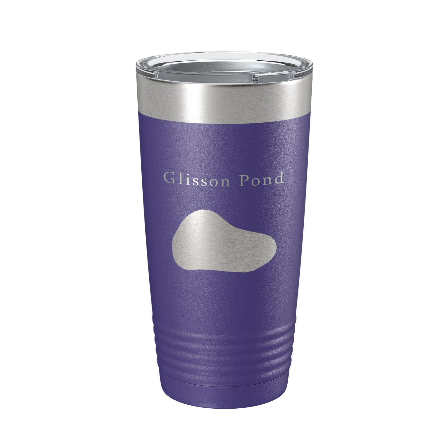 Glisson Pond Tumbler Lake Map Travel Mug Insulated Laser Engraved Coffee Cup Florida 20 oz-15