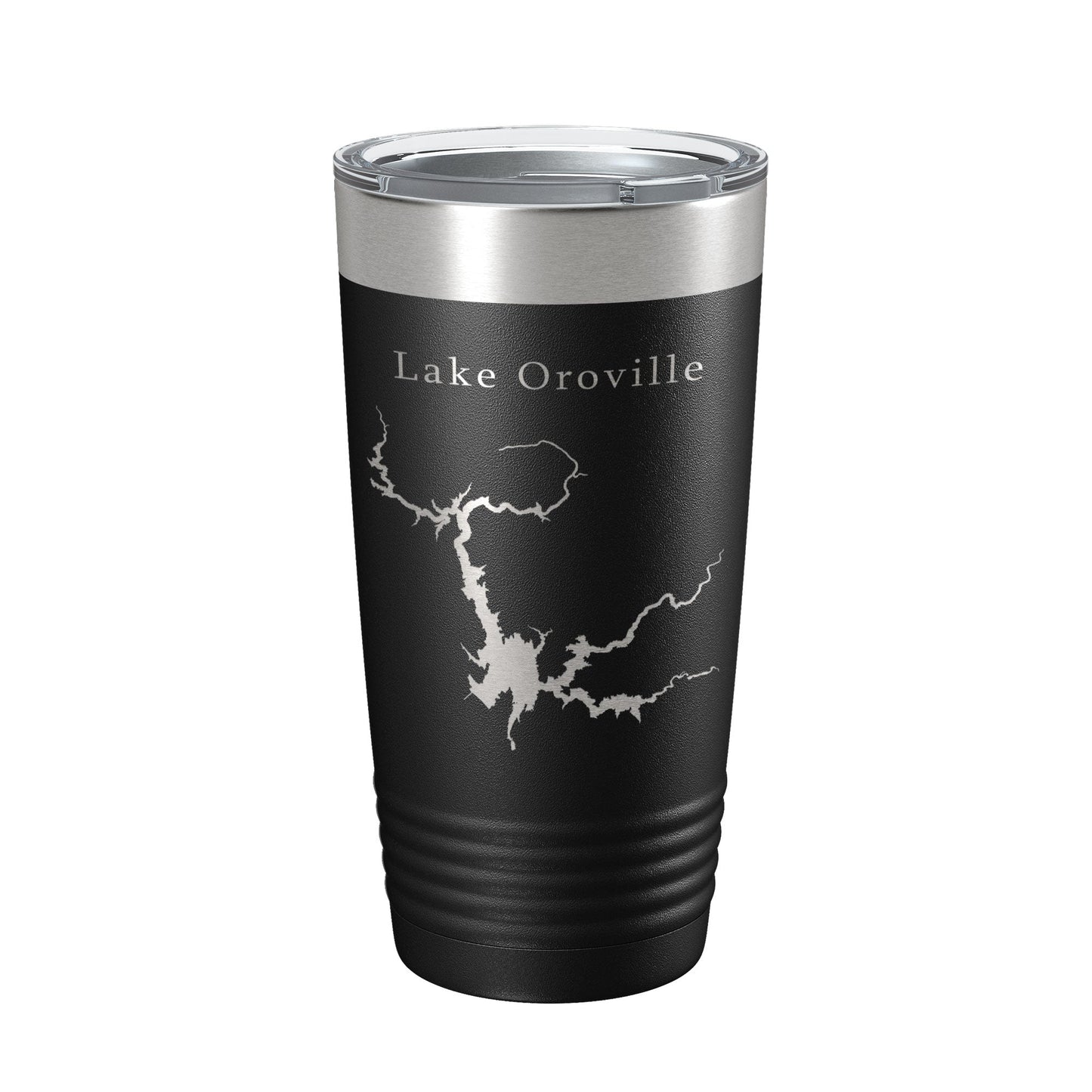Lake Oroville Map Tumbler Travel Mug Insulated Laser Engraved Coffee Cup California 20 oz-5