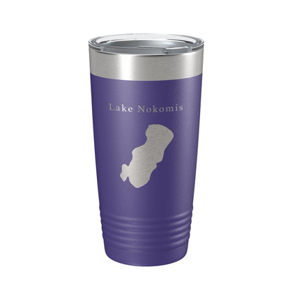 Lake Nokomis Map Tumbler Travel Mug Insulated Laser Engraved Coffee Cup Minnesota 20 oz-15