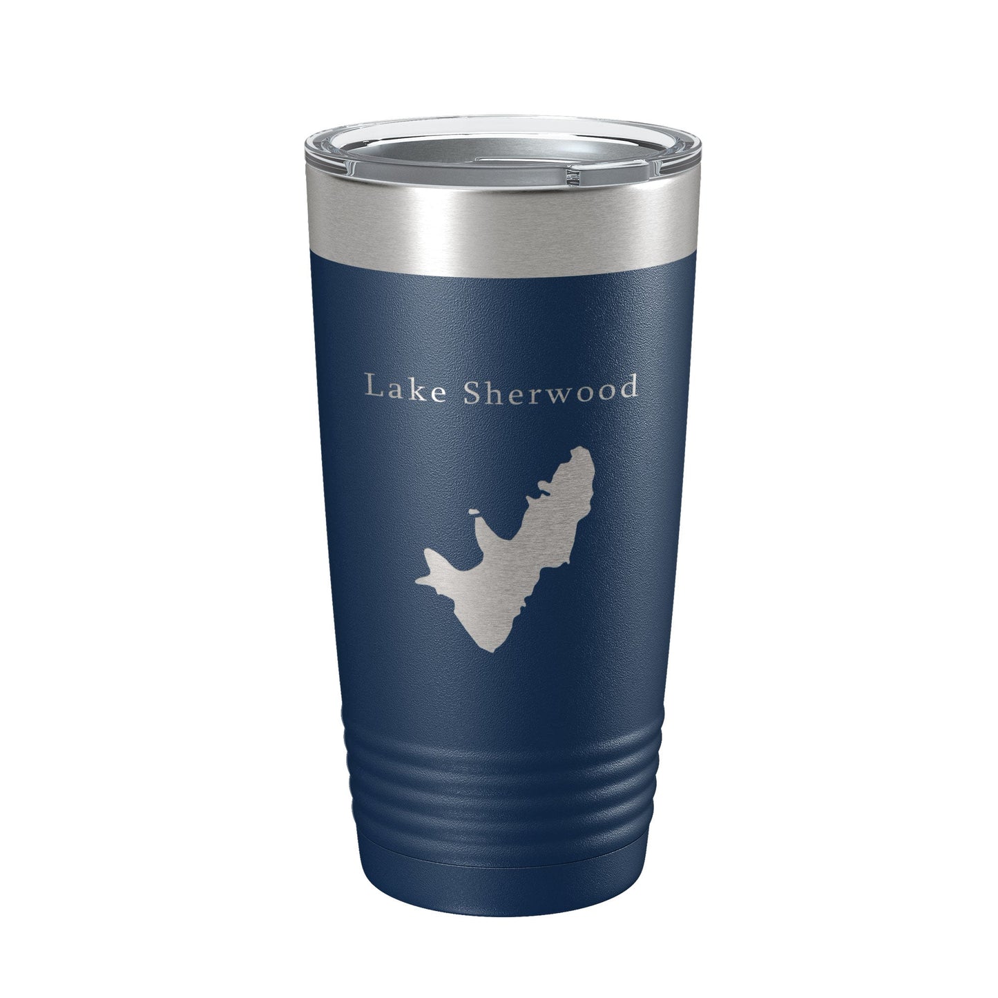 Lake Sherwood Map Tumbler Travel Mug Insulated Laser Engraved Coffee Cup West Virginia 20 oz-8