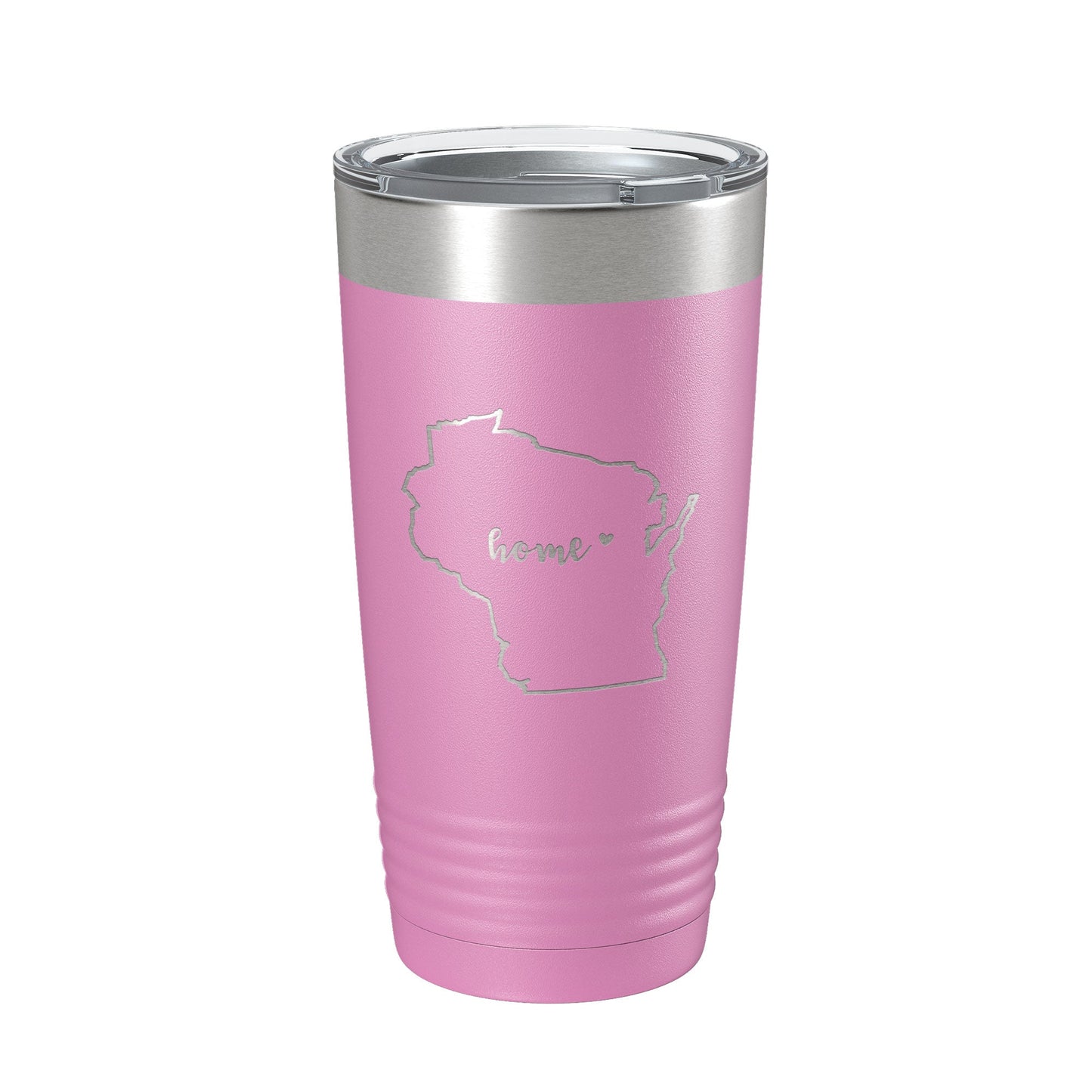 Wisconsin Tumbler Home State Travel Mug Insulated Laser Engraved Map Coffee Cup 20 oz-14