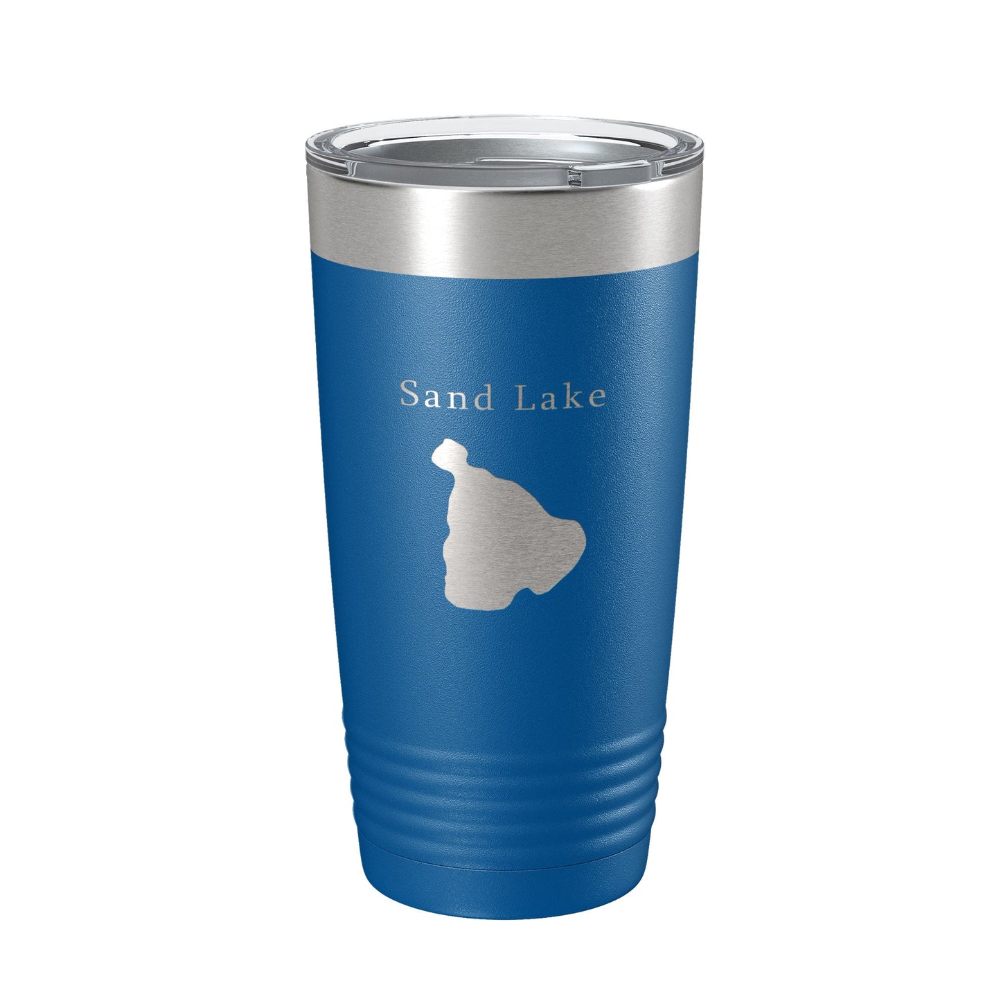 Sand Lake Map Tumbler Travel Mug Insulated Laser Engraved Coffee Cup Michigan 20 oz-6
