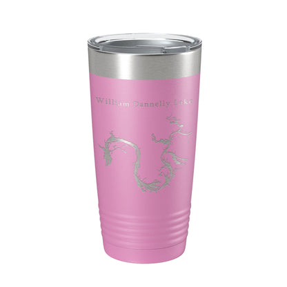 William Bill Dannelly Reservoir Tumbler Lake Map Travel Mug Insulated Laser Engraved Coffee Cup Millers Ferry Alabama 20 oz-14