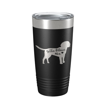 Golden Retriever Mom Tumbler Dog Travel Mug Gift Insulated Laser Engraved Coffee Cup 20 oz-5