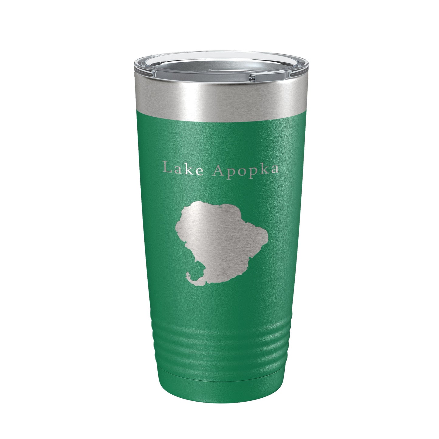 Lake Apopka Map Tumbler Travel Mug Insulated Laser Engraved Coffee Cup Florida 20 oz-9