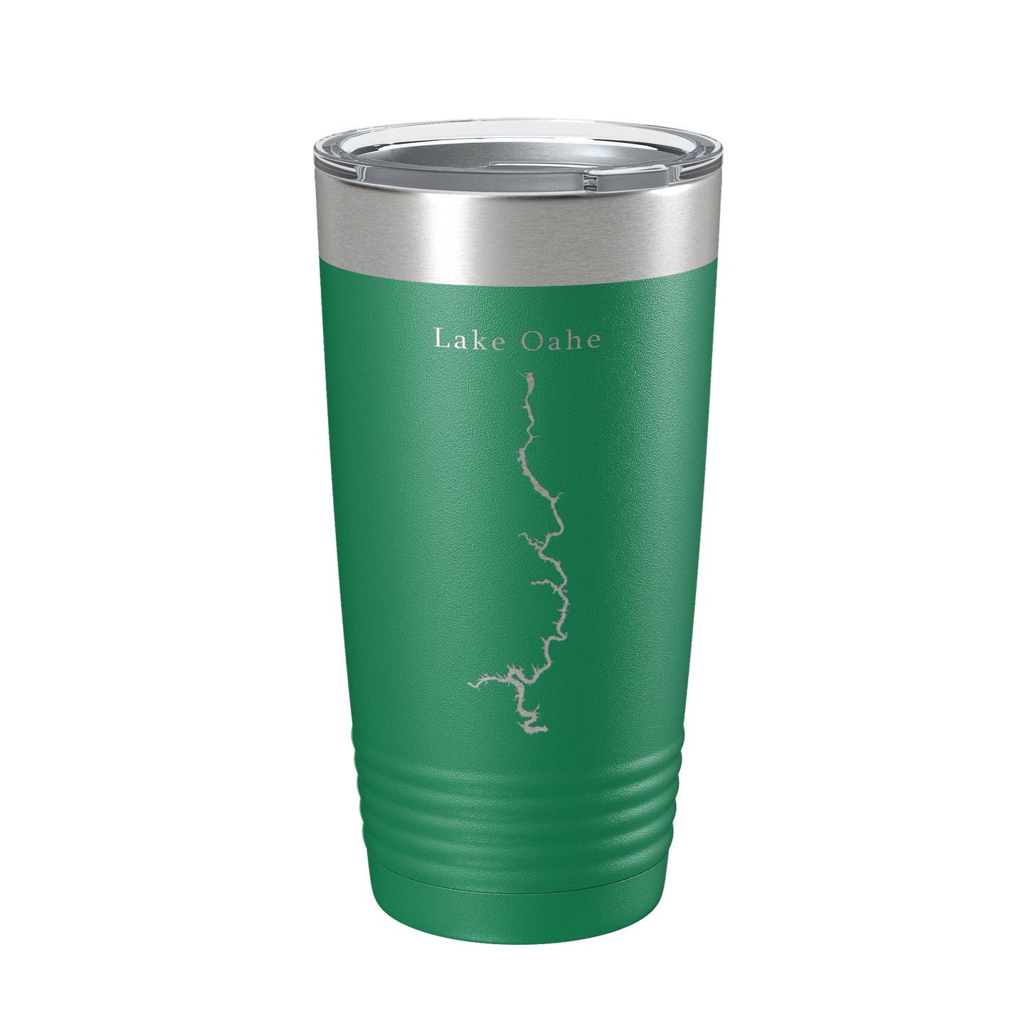 Lake Oahe Map Tumbler Travel Mug Insulated Laser Engraved Coffee Cup North Dakota 20 oz-9