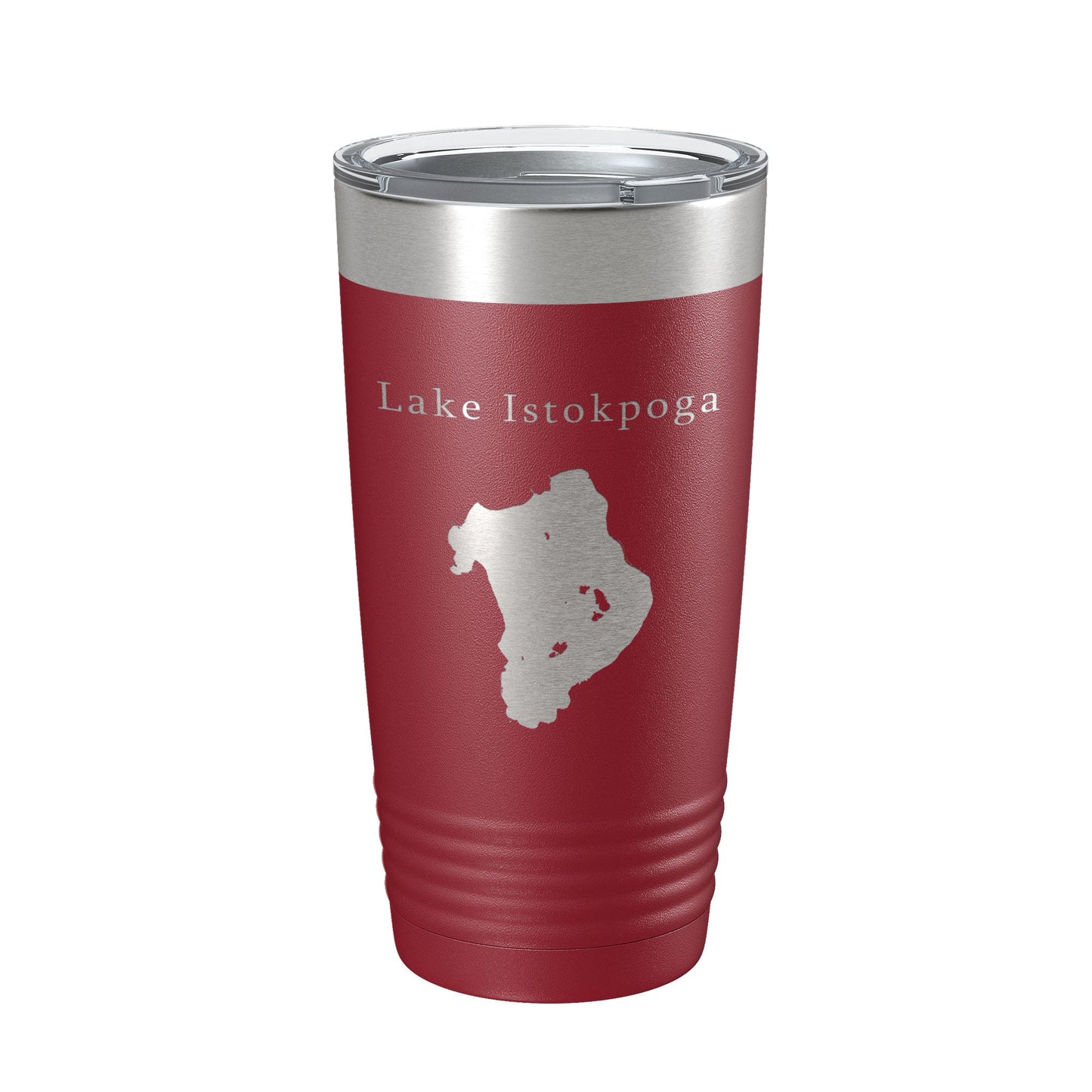 Lake Istokpoga Map Tumbler Travel Mug Insulated Laser Engraved Coffee Cup Florida 20 oz-18