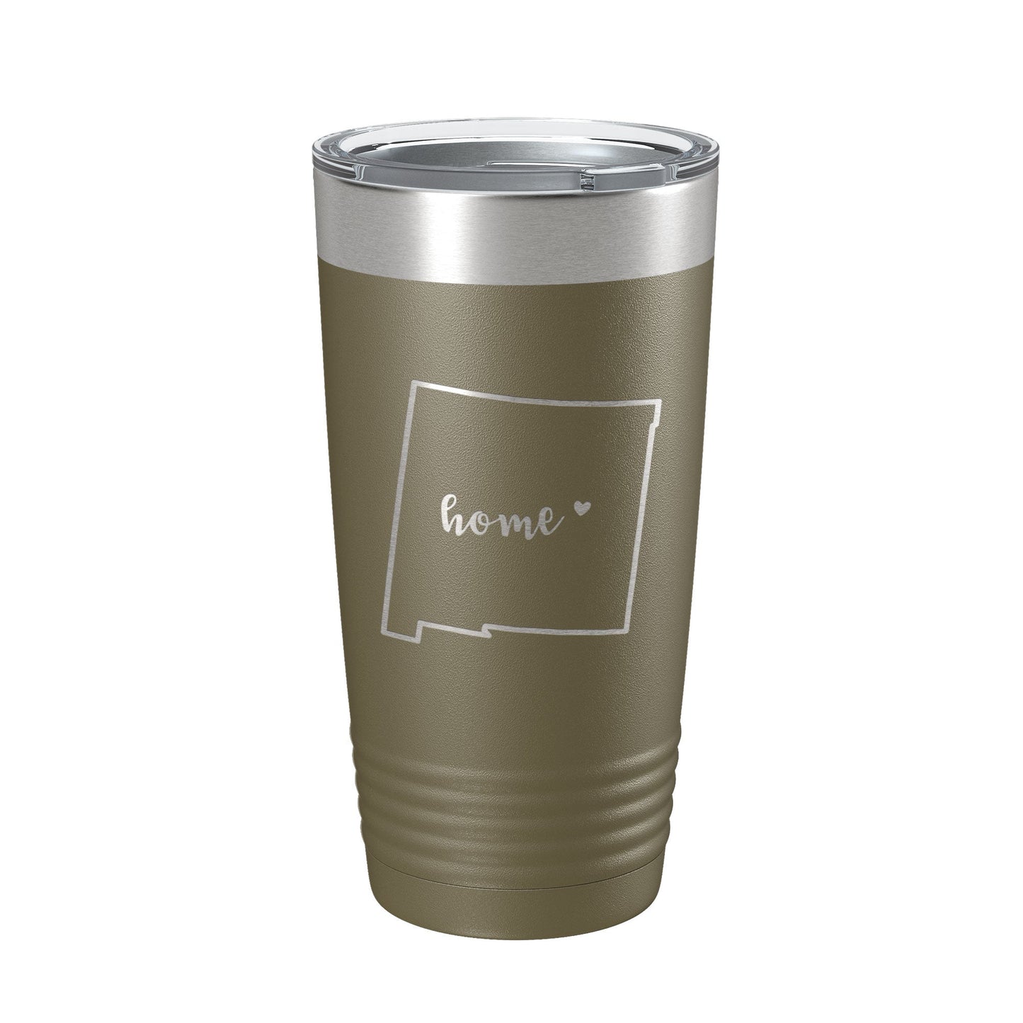 New Mexico Tumbler Home State Travel Mug Insulated Laser Engraved Map Coffee Cup 20 oz-21