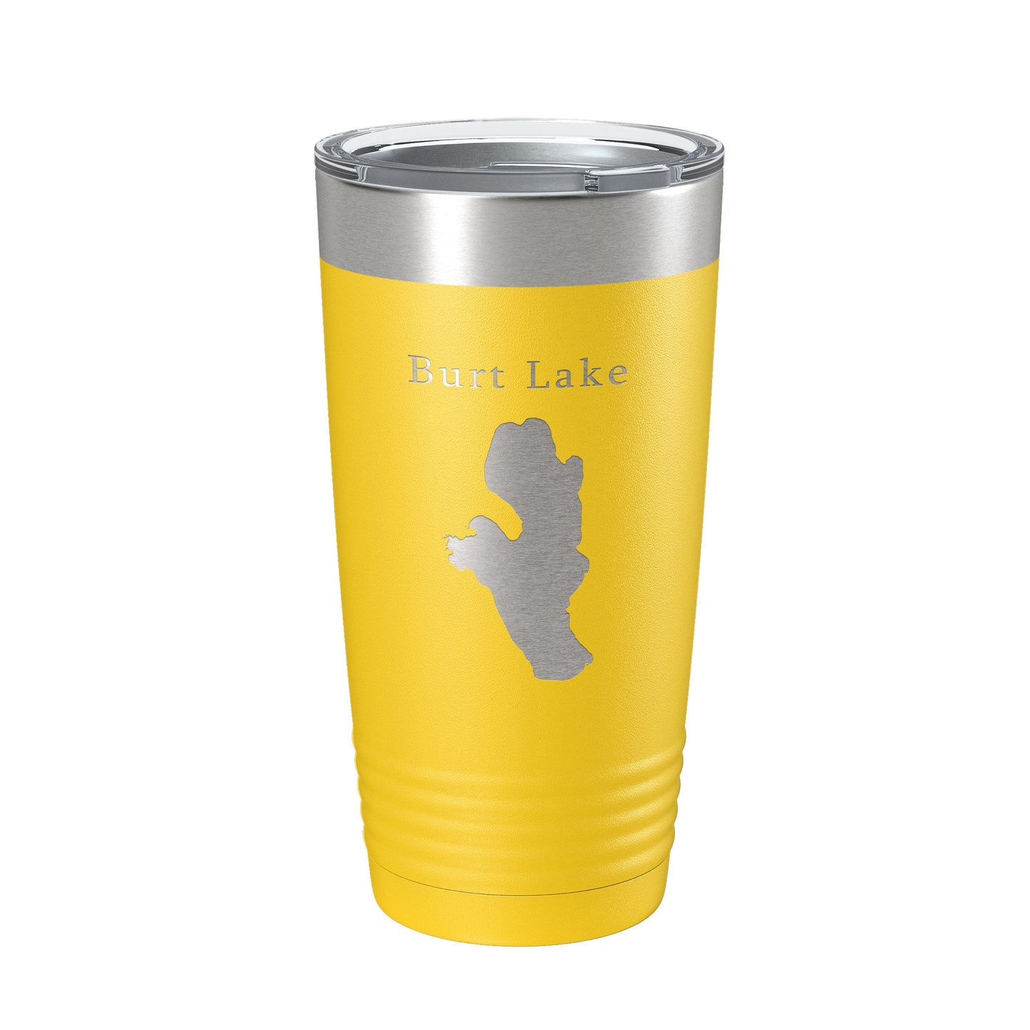 Burt Lake Map Tumbler Travel Mug Insulated Laser Engraved Coffee Cup Michigan 20 oz-19