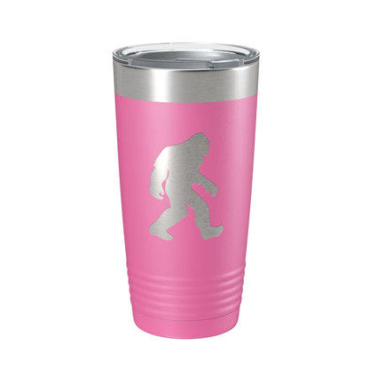 Bigfoot Tumbler Sasquatch Travel Mug Insulated Laser Engraved Coffee Cup Outdoorsman Gift Bigfoot Shadow Yeti Silhouette 20 oz-11