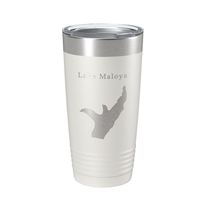 Lake Maloya Map Tumbler Travel Mug Insulated Laser Engraved Coffee Cup New Mexico Colorado 20 oz-7