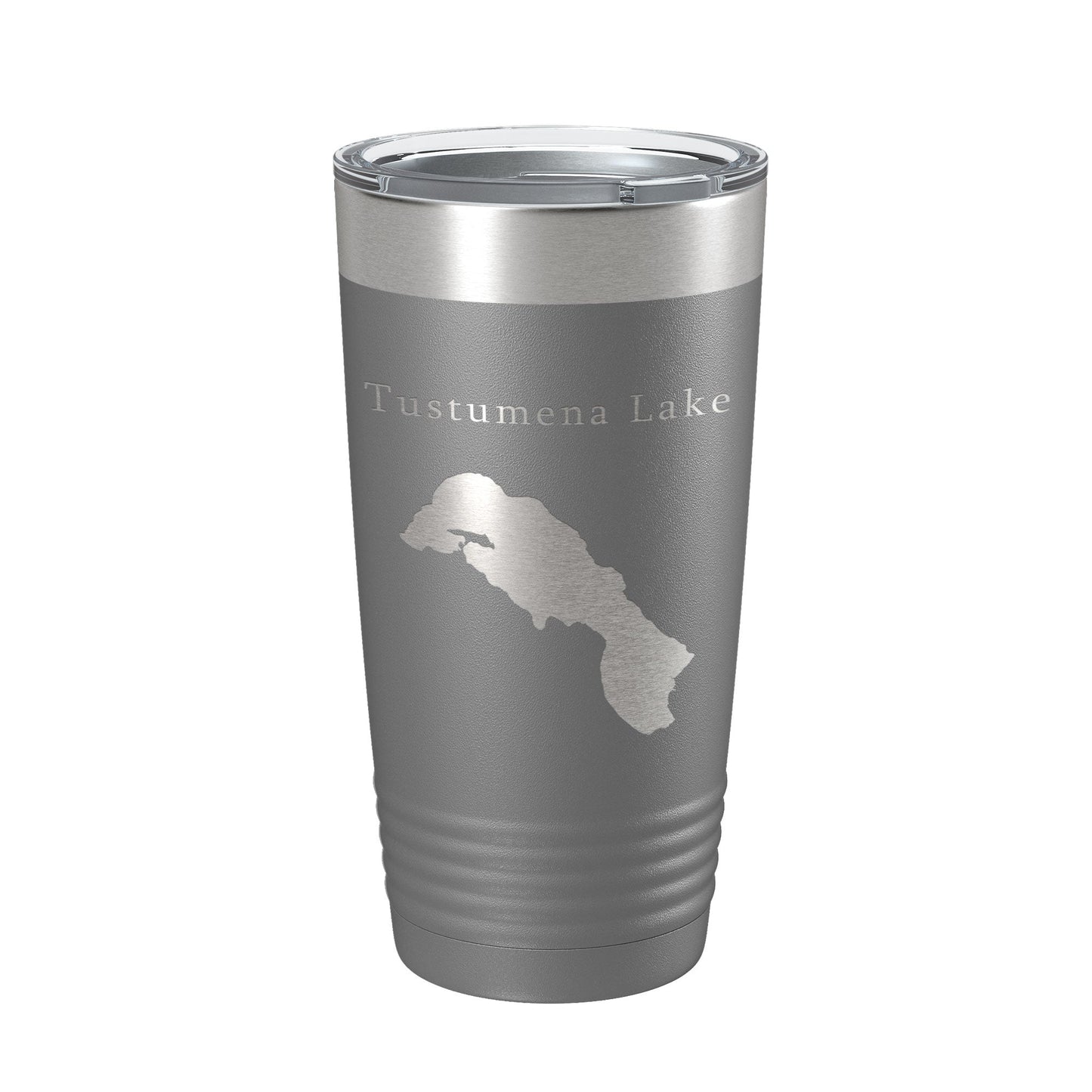 Tustumena Lake Map Tumbler Travel Mug Insulated Laser Engraved Coffee Cup Alaska 20 oz-16