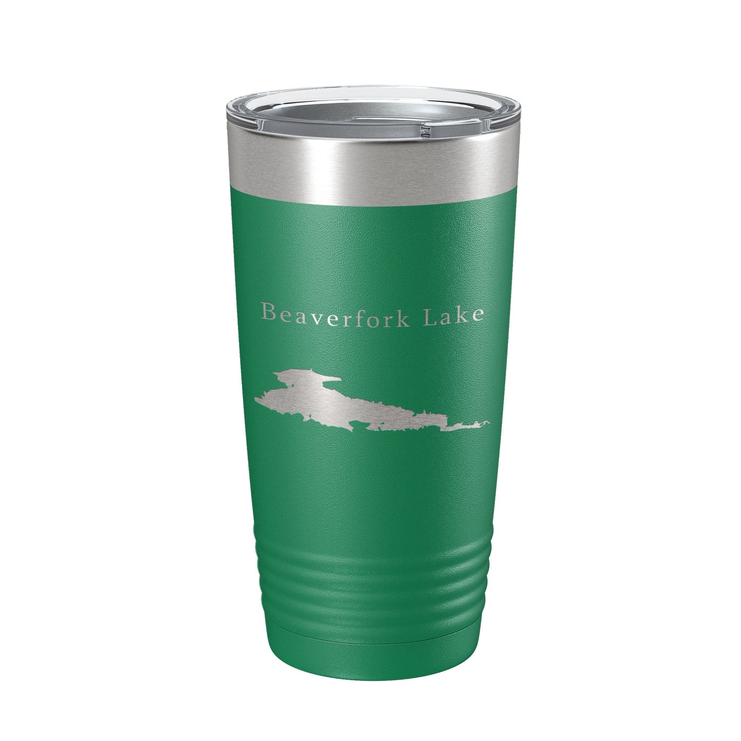 Beaverfork Lake Map Tumbler Travel Mug Insulated Laser Engraved Coffee Cup Arkansas 20 oz-9