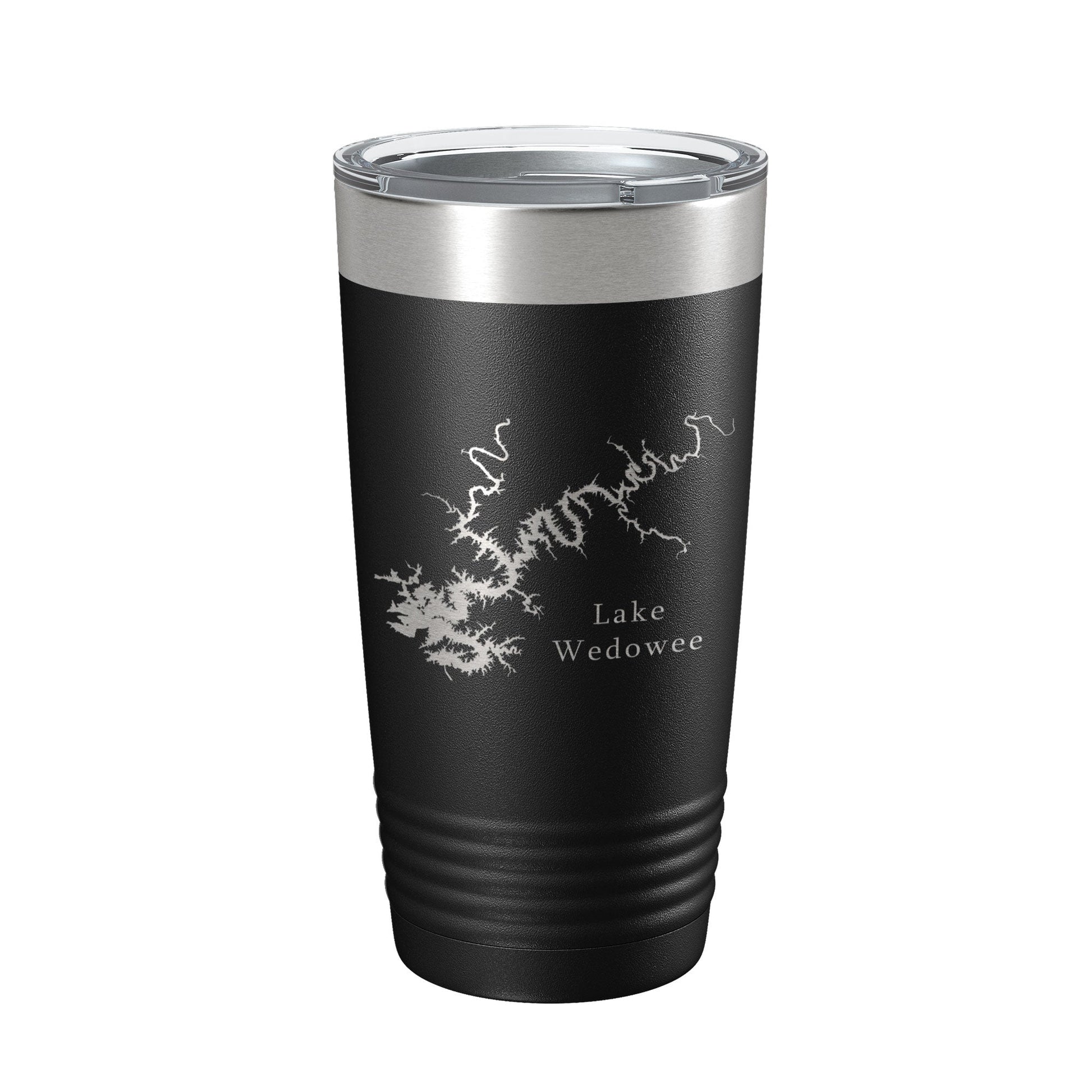 Lake Wedowee RL Harris Map Tumbler Travel Mug Insulated Laser Engraved Coffee Cup Alabama 20 oz-5