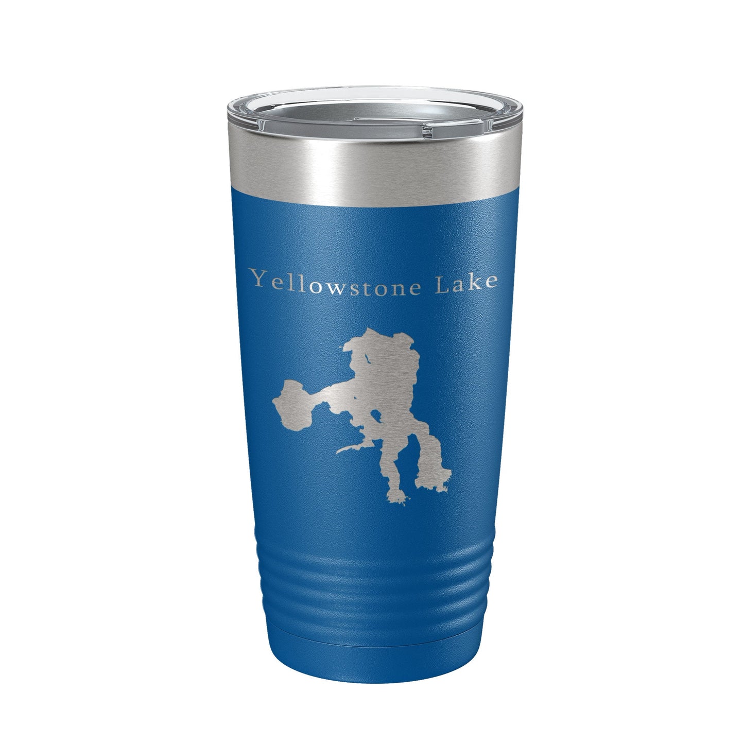 Yellowstone Lake Map Tumbler Travel Mug Insulated Laser Engraved Coffee Cup Wyoming 20 oz-6