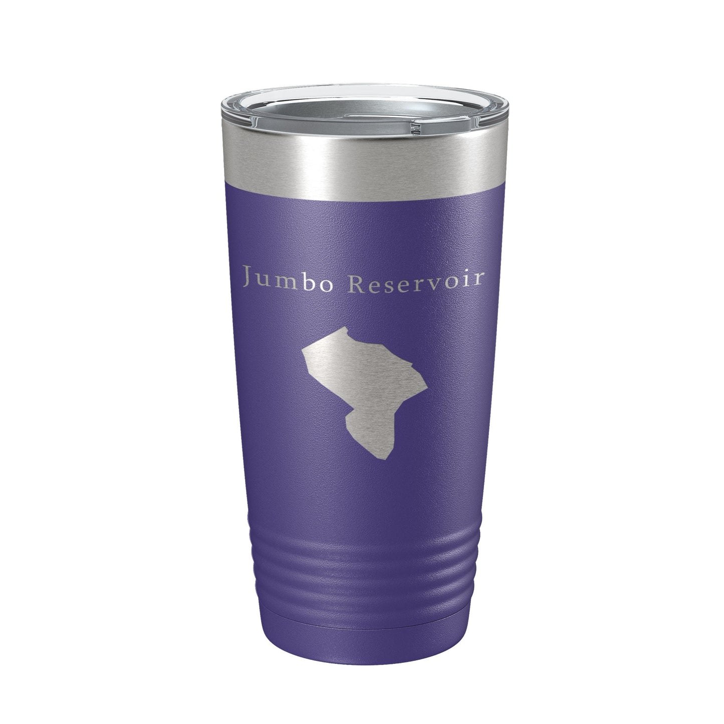 Jumbo Reservoir Tumbler Lake Map Travel Mug Insulated Laser Engraved Coffee Cup Colorado 20 oz-15