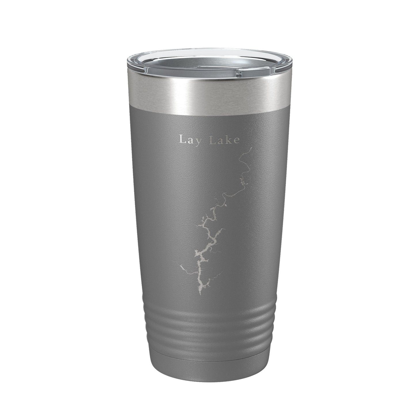 Lay Lake Map Tumbler Travel Mug Insulated Laser Engraved Coffee Cup Alabama 20 oz-16