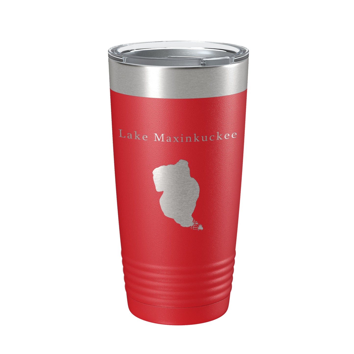 Lake Maxinkuckee Map Tumbler Travel Mug Insulated Laser Engraved Coffee Cup Indiana 20 oz-10