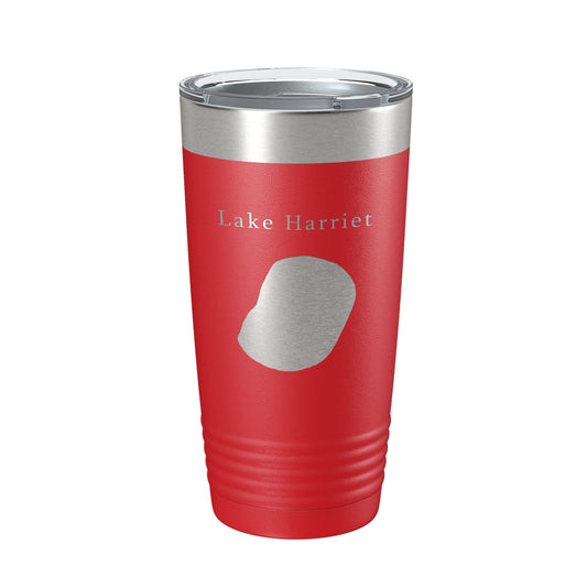 Lake Harriet Map Tumbler Travel Mug Insulated Laser Engraved Coffee Cup Minnesota 20 oz-10
