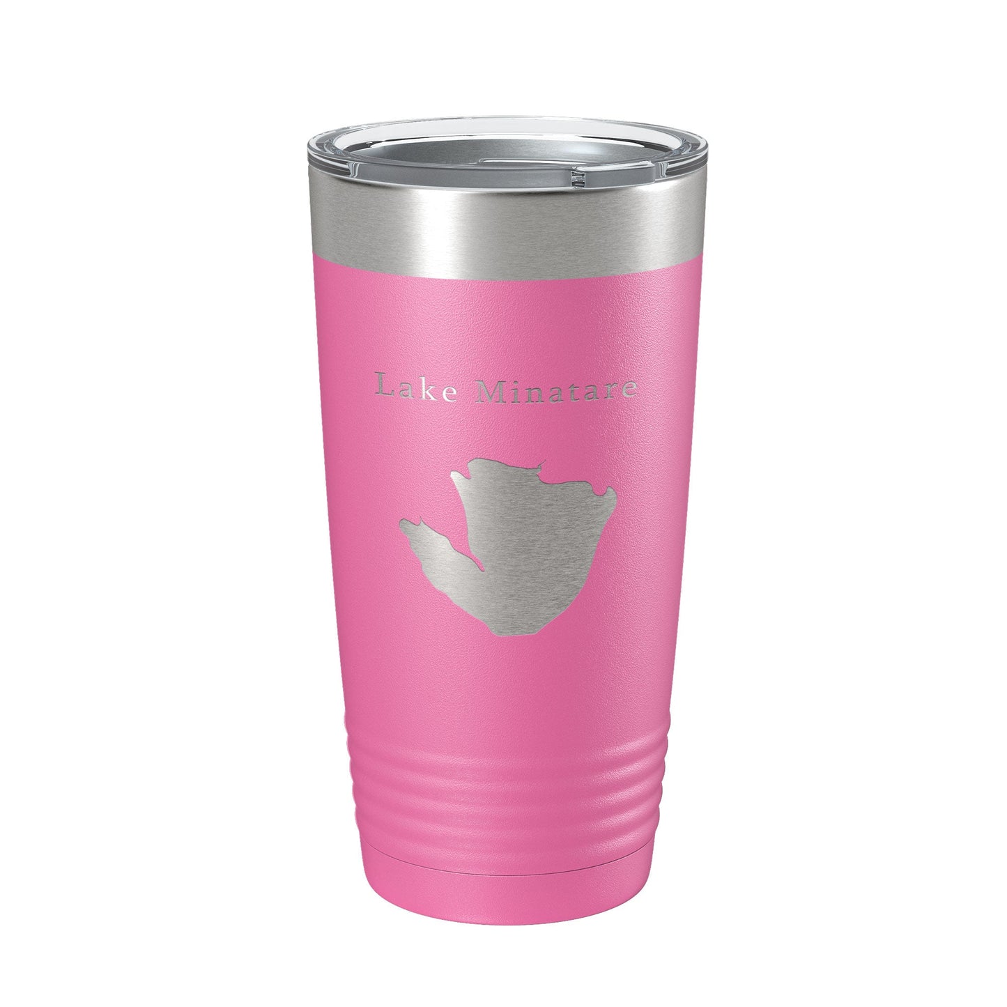 Lake Minatare Map Tumbler Travel Mug Insulated Laser Engraved Coffee Cup Nebraska 20 oz-11