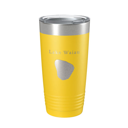 Lake Waiau Map Tumbler Travel Mug Insulated Laser Engraved Coffee Cup Hawaii 20 oz-4