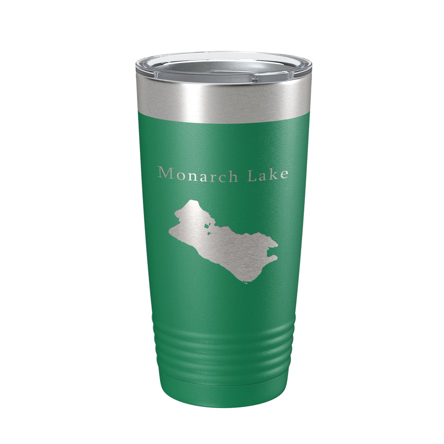 Monarch Lake Map Tumbler Travel Mug Insulated Laser Engraved Coffee Cup Colorado 20 oz-9