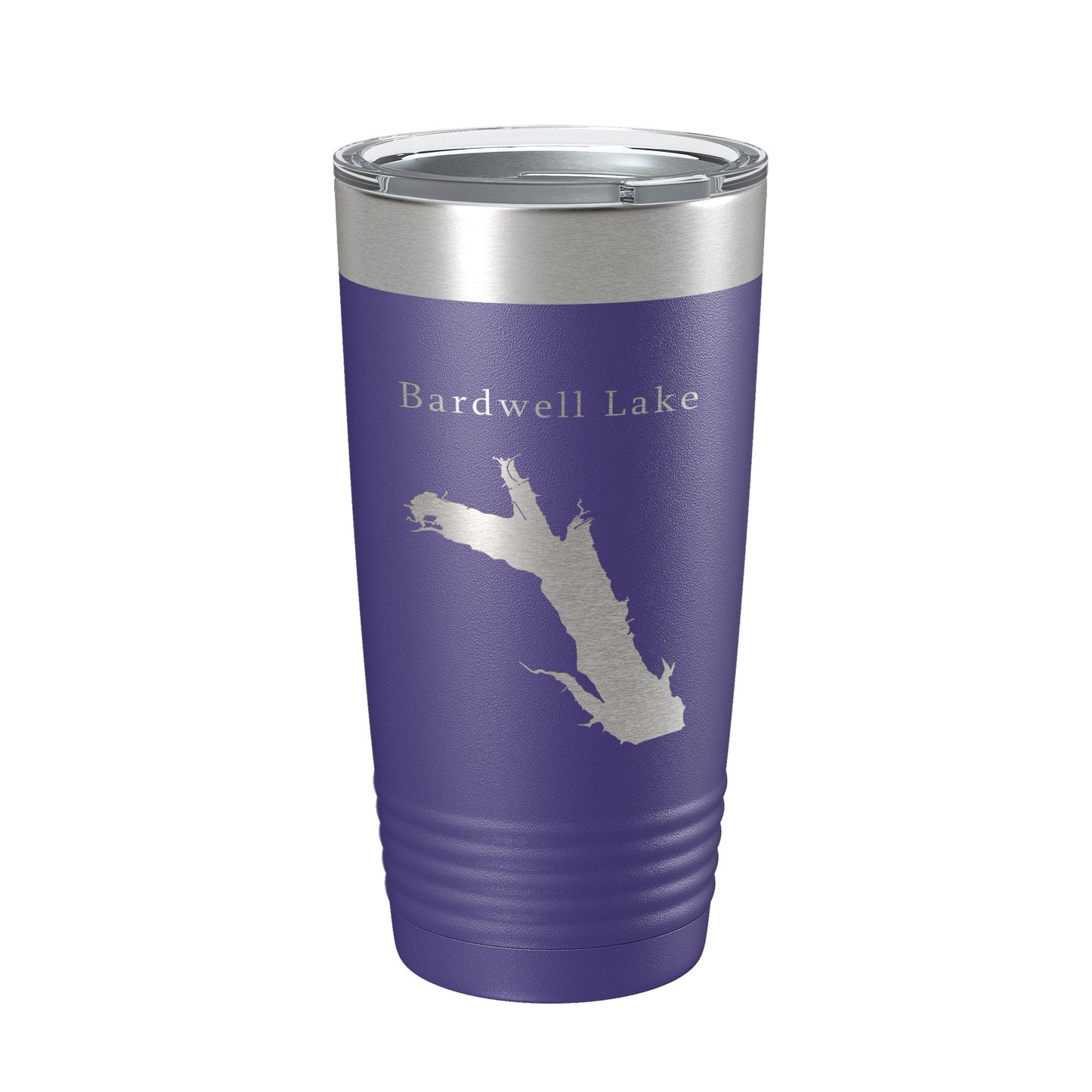 Bardwell Lake Map Tumbler Travel Mug Insulated Laser Engraved Coffee Cup Texas 20 oz-15