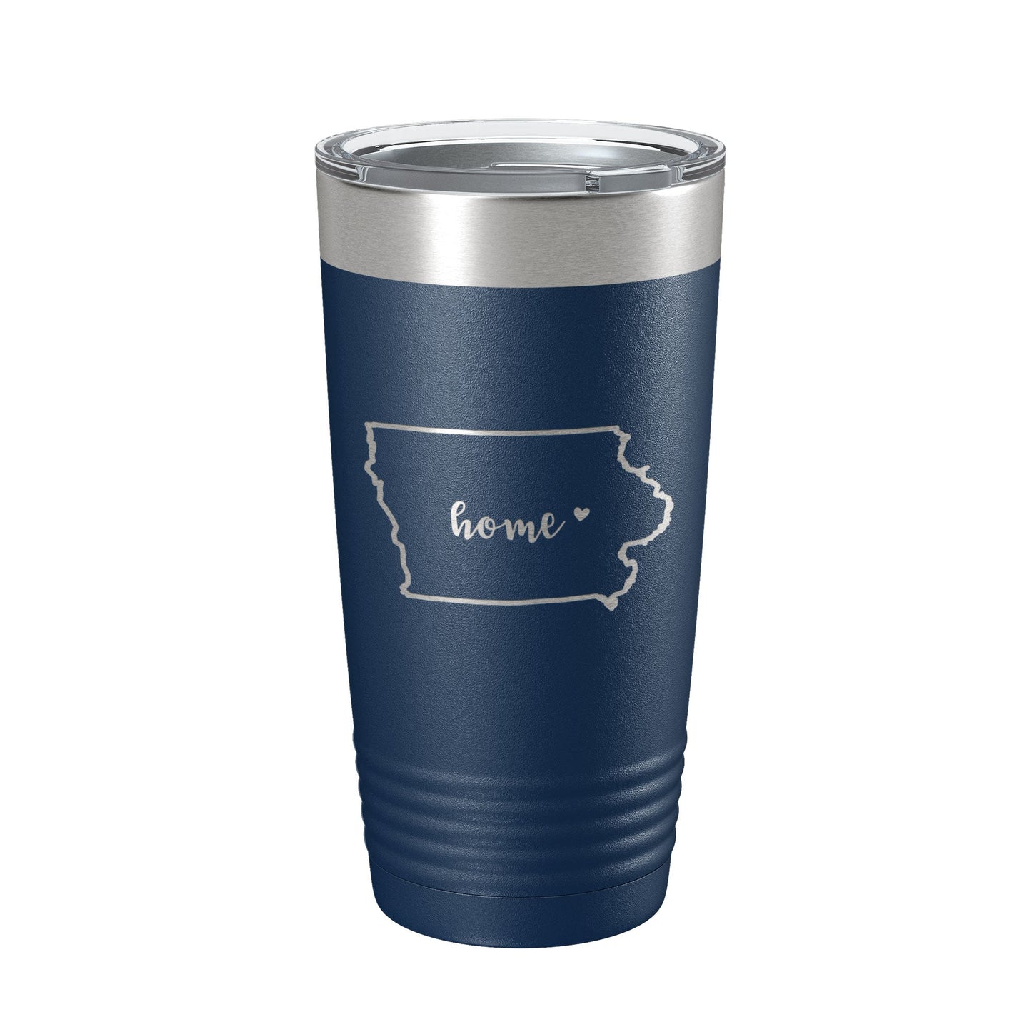 Iowa Tumbler Home State Travel Mug Insulated Laser Engraved Map Coffee Cup 20 oz-8