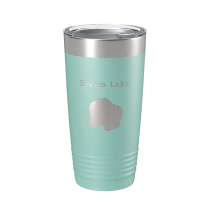 Bream Lake Map Tumbler Travel Mug Insulated Laser Engraved Coffee Cup Florida 20 oz-12
