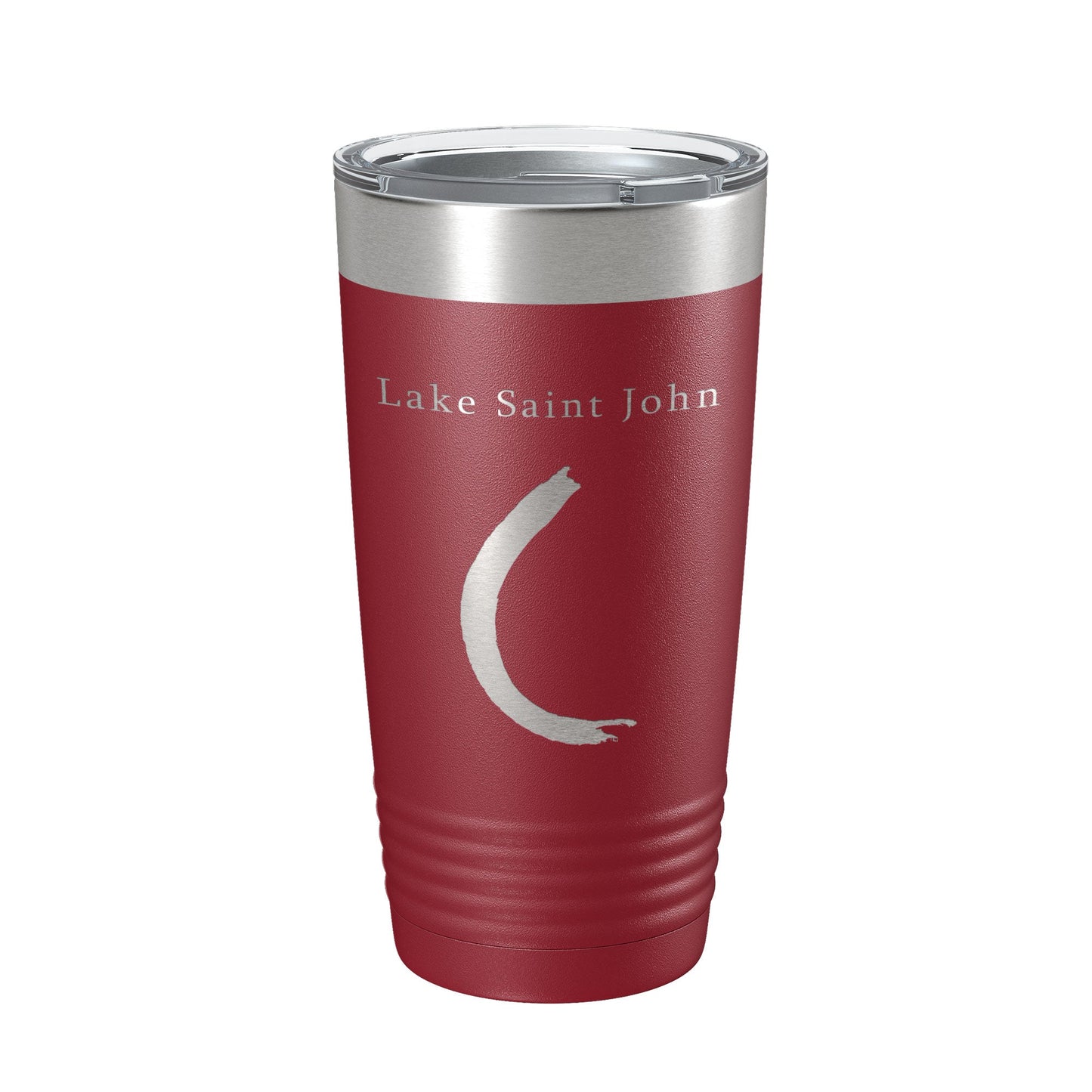 Lake Saint John Map Tumbler Travel Mug Insulated Laser Engraved Coffee Cup Louisiana Mississippi River 20 oz-18