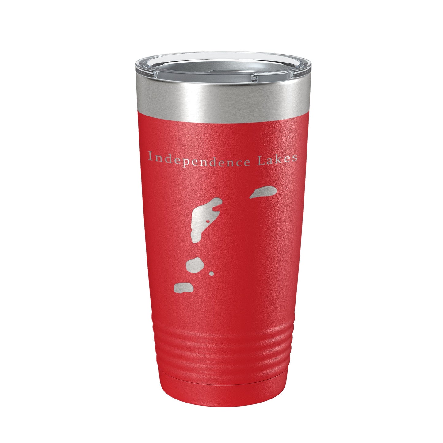 Independence Lakes Map Tumbler Travel Mug Insulated Laser Engraved Coffee Cup Idaho 20 oz-10