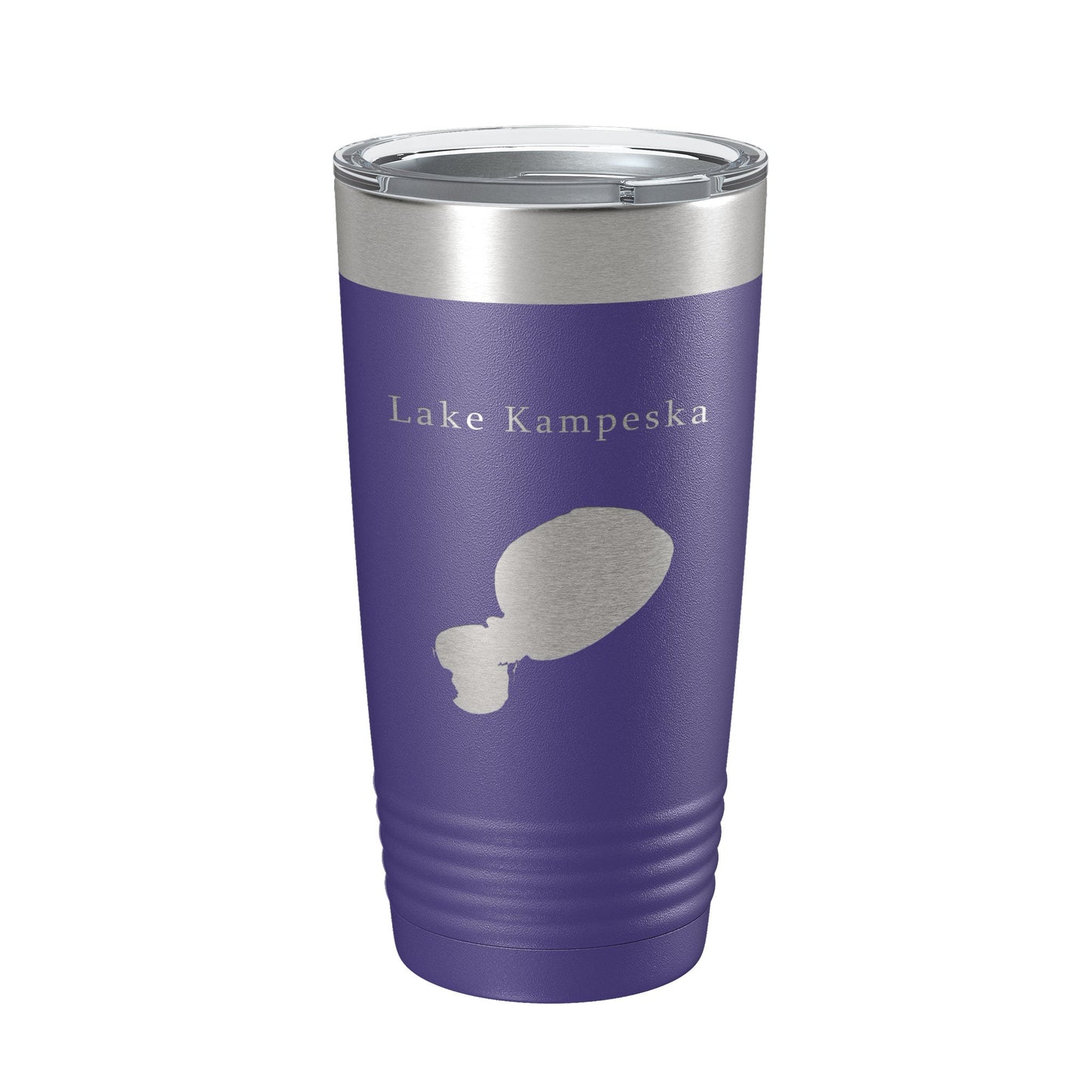 Lake Kampeska Map Tumbler Travel Mug Insulated Laser Engraved Coffee Cup South Dakota 20 oz-15
