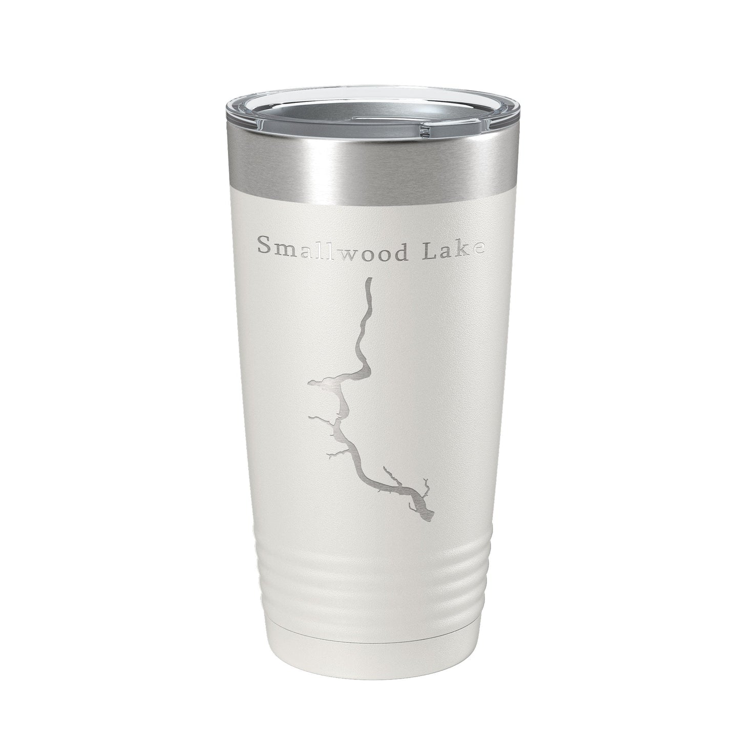 Smallwood Lake Tittabawassee Map Tumbler Travel Mug Insulated Laser Engraved Coffee Cup Michigan 20 oz-7