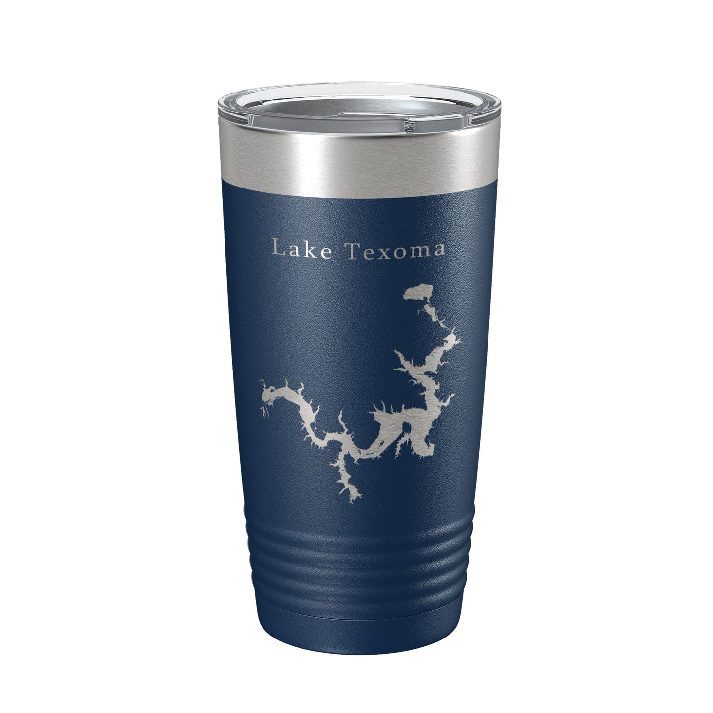 Lake Texoma Map Tumbler Travel Mug Insulated Laser Engraved Coffee Cup Oklahoma Texas 20 oz-8