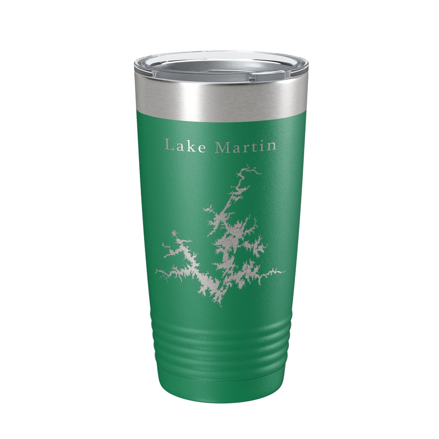 Lake Martin Map Tumbler Travel Mug Insulated Laser Engraved Coffee Cup Alabama 20 oz-9