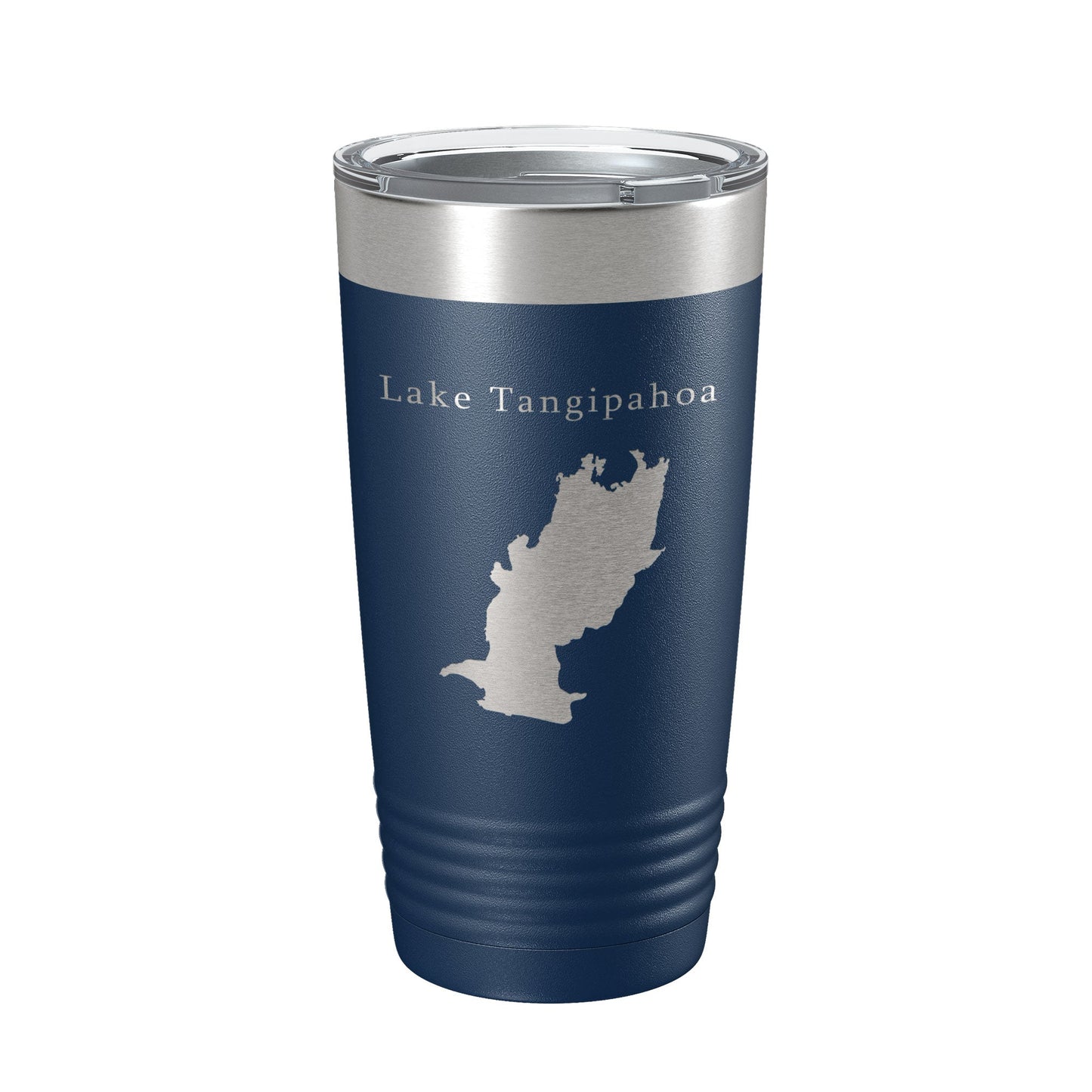 Lake Tangipahoa Map Tumbler Travel Mug Insulated Laser Engraved Coffee Cup Mississippi 20 oz-2