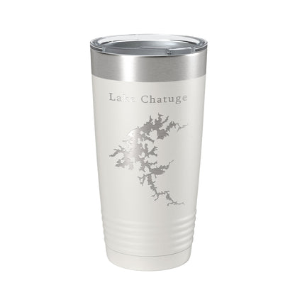 Lake Chatuge Map Tumbler Travel Mug Insulated Laser Engraved Coffee Cup Georgia North Carolina 20 oz-7
