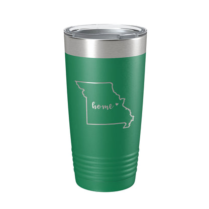 Missouri Tumbler Home State Travel Mug Insulated Laser Engraved Map Coffee Cup 20 oz-9