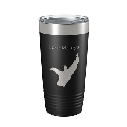 Lake Maloya Map Tumbler Travel Mug Insulated Laser Engraved Coffee Cup New Mexico Colorado 20 oz-5