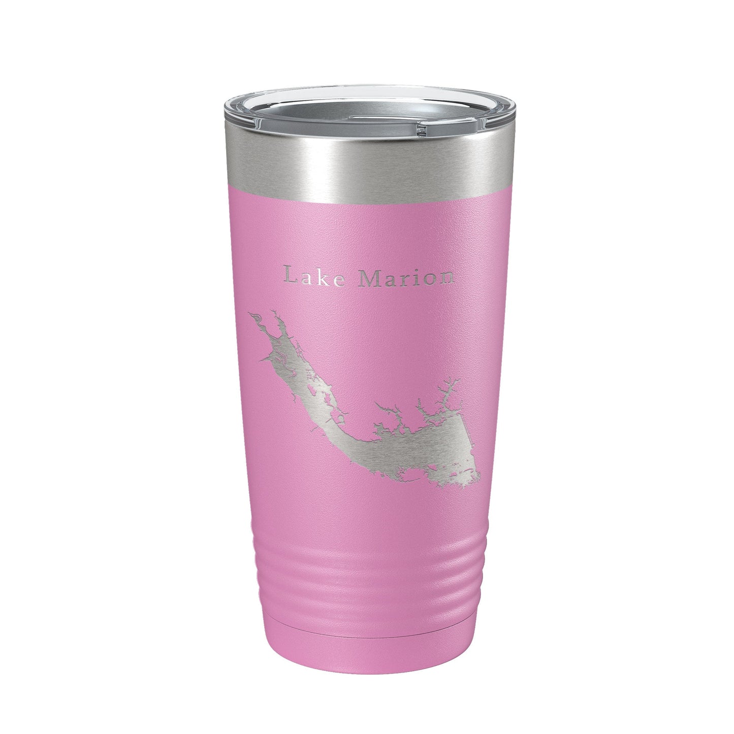 Lake Marion Map Tumbler Travel Mug Insulated Laser Engraved Coffee Cup South Carolina 20 oz-14