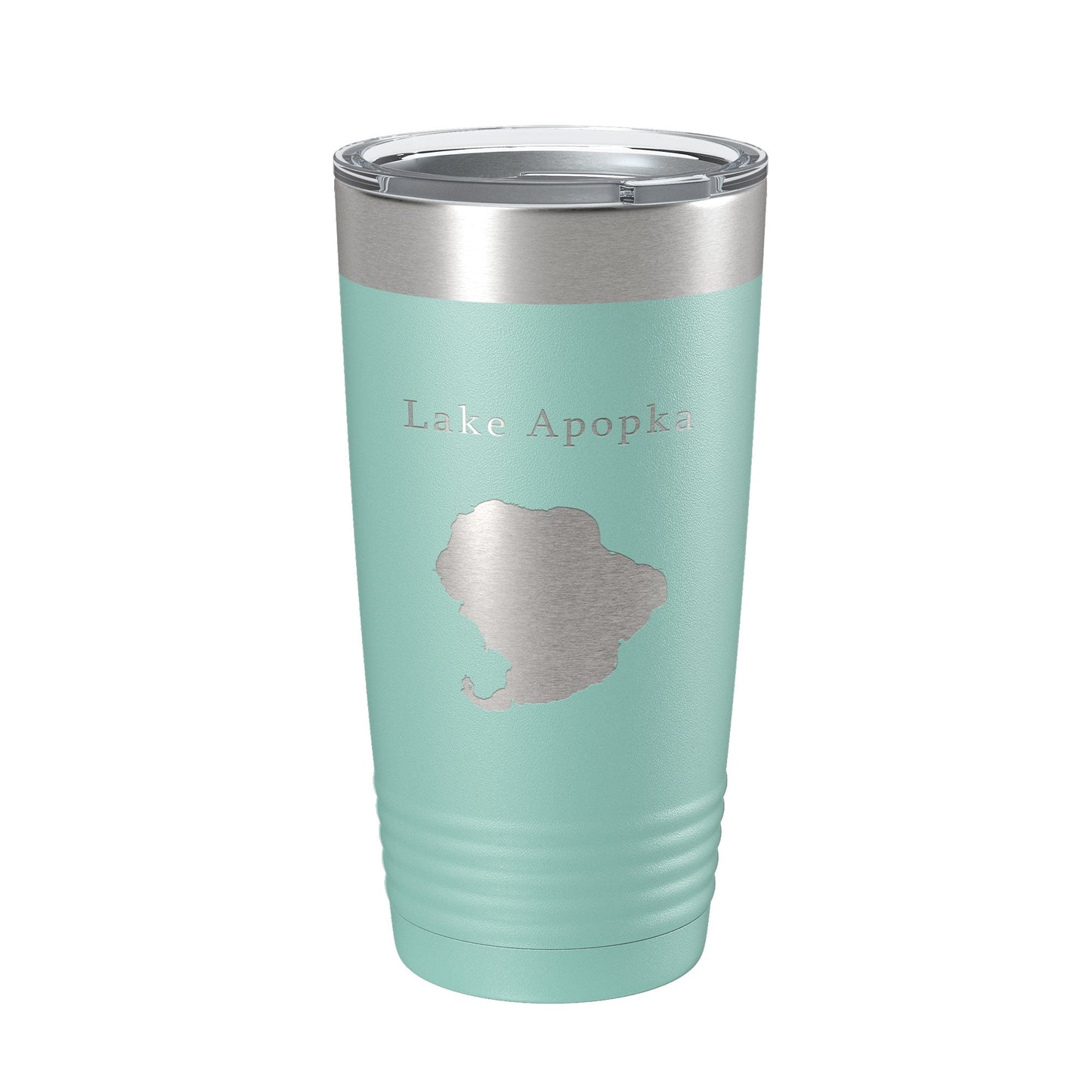 Lake Apopka Map Tumbler Travel Mug Insulated Laser Engraved Coffee Cup Florida 20 oz-12
