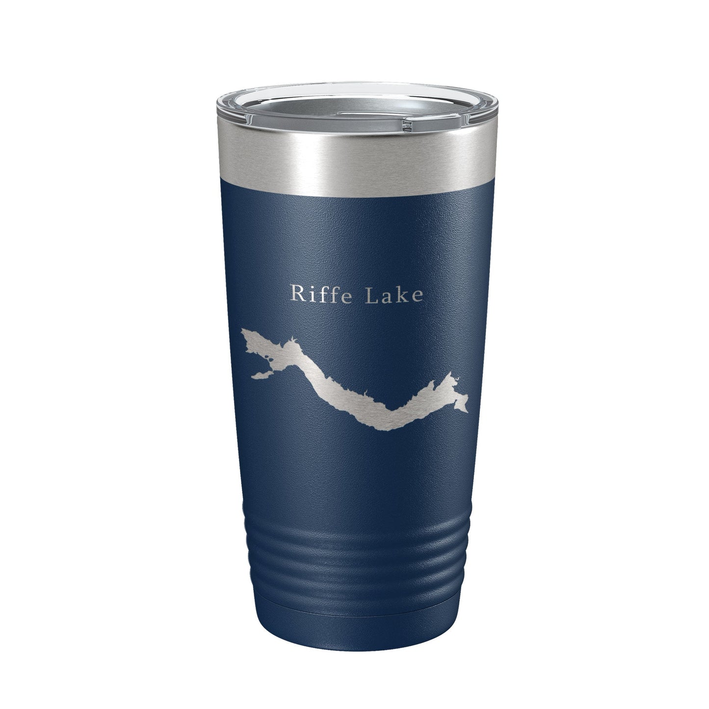 Riffe Lake Map Tumbler Travel Mug Insulated Laser Engraved Coffee Cup Washington 20 oz-8