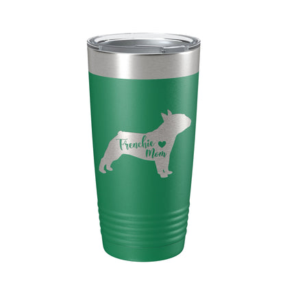 Frenchie Mom Tumbler Dog Travel Mug French Bulldog Gift Insulated Laser Engraved Coffee Cup 20 oz-9