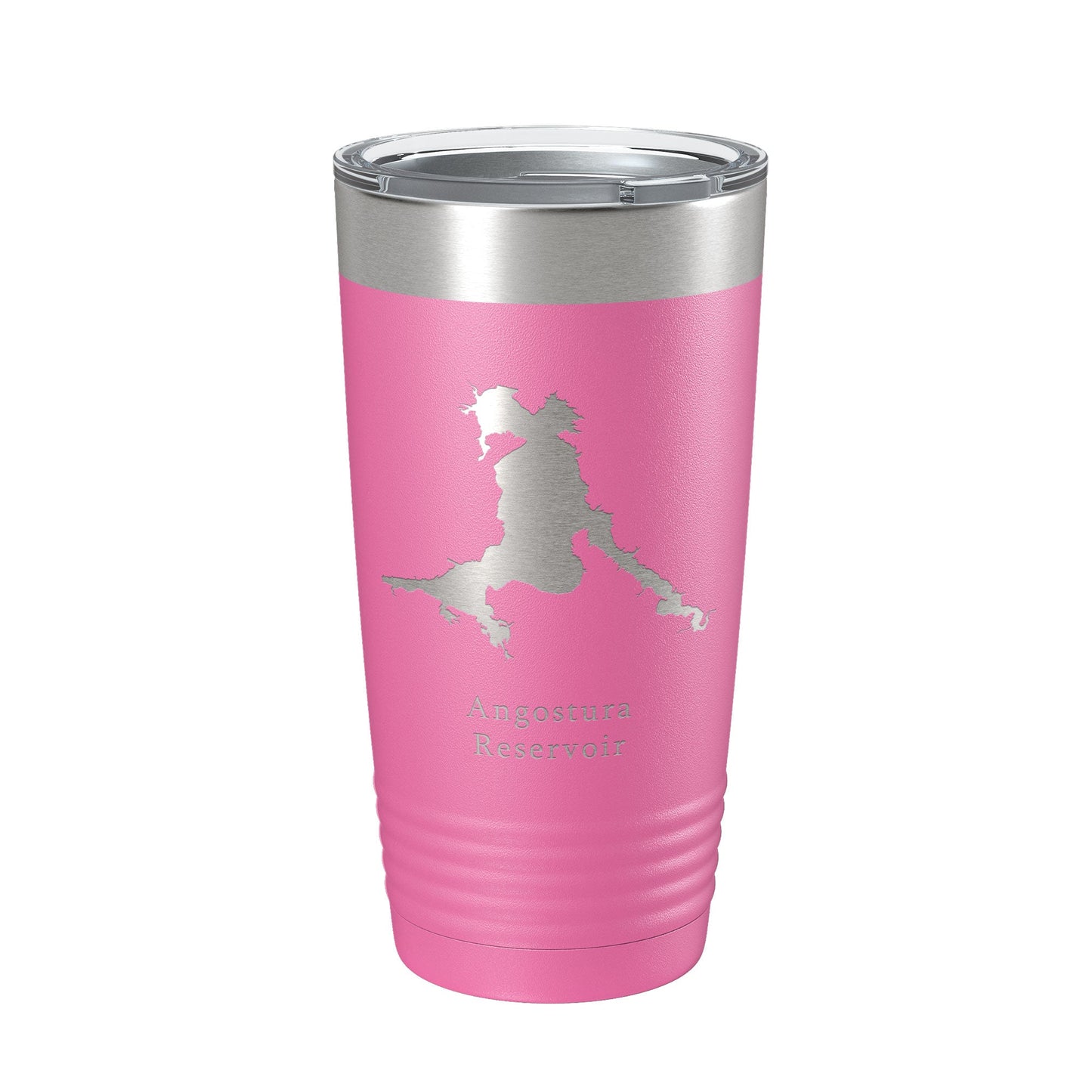 Angostura Reservoir Tumbler Lake Map Travel Mug Insulated Laser Engraved Coffee Cup South Dakota 20 oz-11