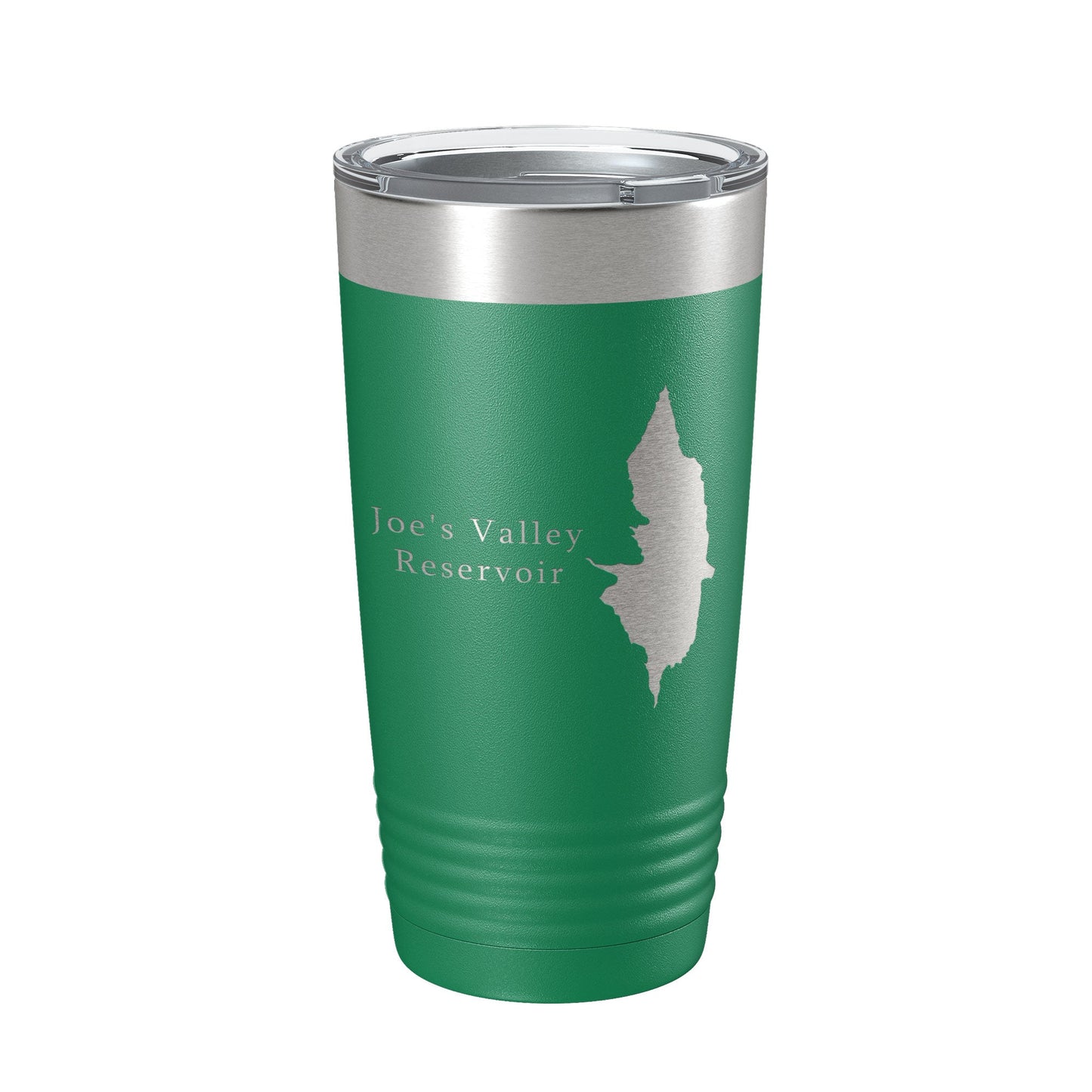 Joe's Valley Reservoir Tumbler Lake Map Travel Mug Insulated Laser Engraved Coffee Cup Utah 20 oz-9