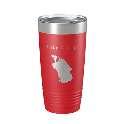 Lake George Map Tumbler Travel Mug Insulated Laser Engraved Coffee Cup Florida 20 oz-10