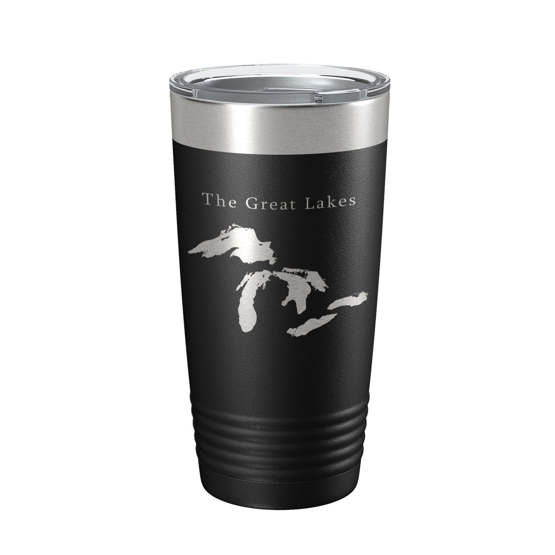 The Great Lakes Map Tumbler Travel Mug Insulated Laser Engraved Coffee Cup Superior, Michigan, Huron, Erie and Ontario 20 oz-5